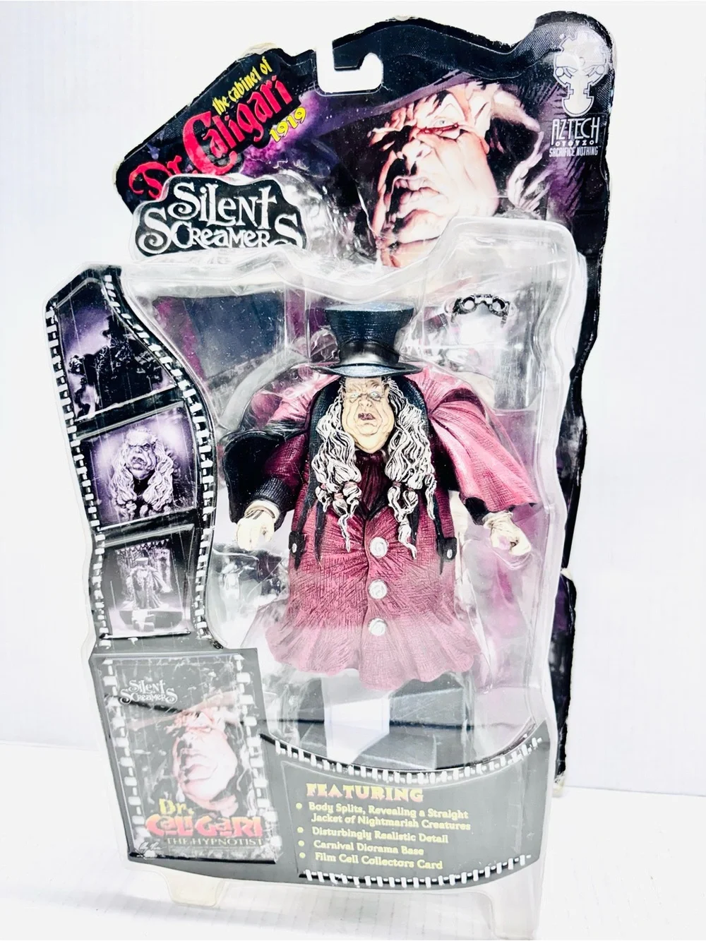 Silent Screamers Series 1 Dr Caligari 1919 Dr Caligari The Hypnotist Figure